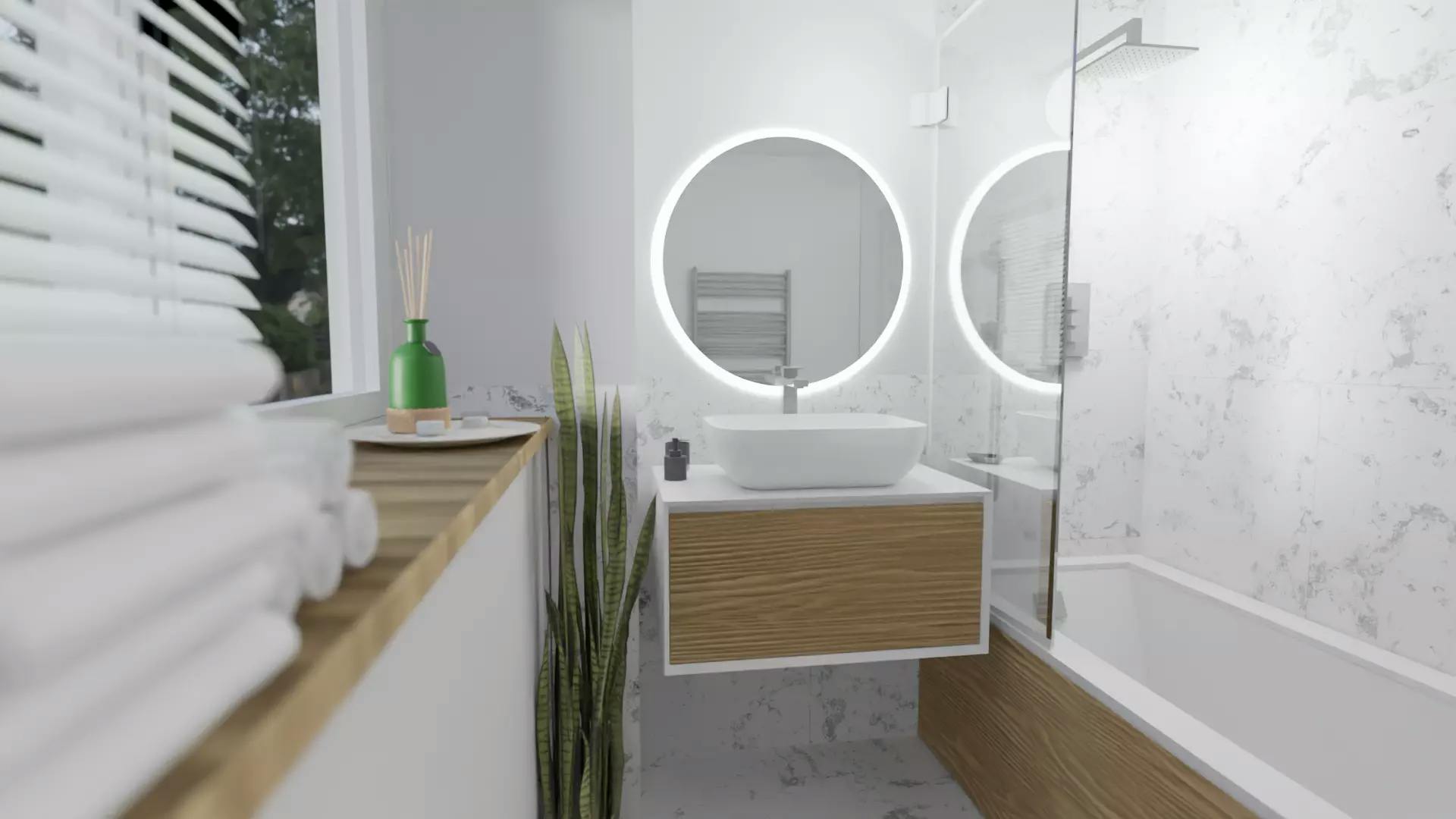 industrial bathroom renovation by better homes studio